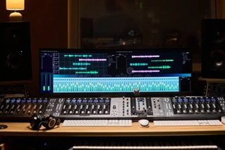 A folder of uncompressed audio trackout files and beat stems ready for vocal mixing